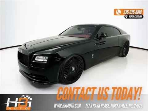 Black 2015 Rolls-Royce Wraith for sale in Mocksville, NC