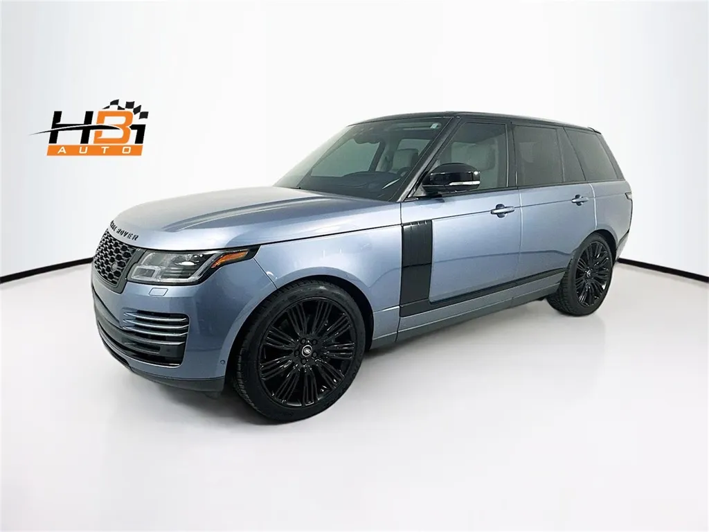 Blue 2018 Land Rover Range Rover 3.0L V6 Supercharged HSE for sale in Mocksville, NC