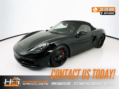 Black 2019 Porsche 718 Boxster GTS for sale in Mocksville, NC