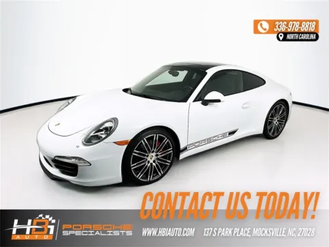 White 2015 Porsche 911 Carrera 4S for sale in Mocksville, NC