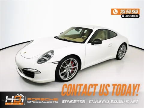 White 2012 Porsche 911 Carrera S for sale in Mocksville, NC