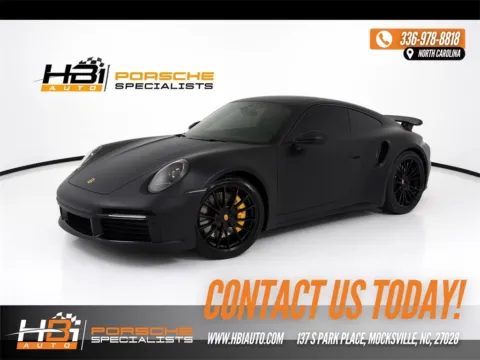 Black 2023 Porsche 911 Turbo for sale in Mocksville, NC