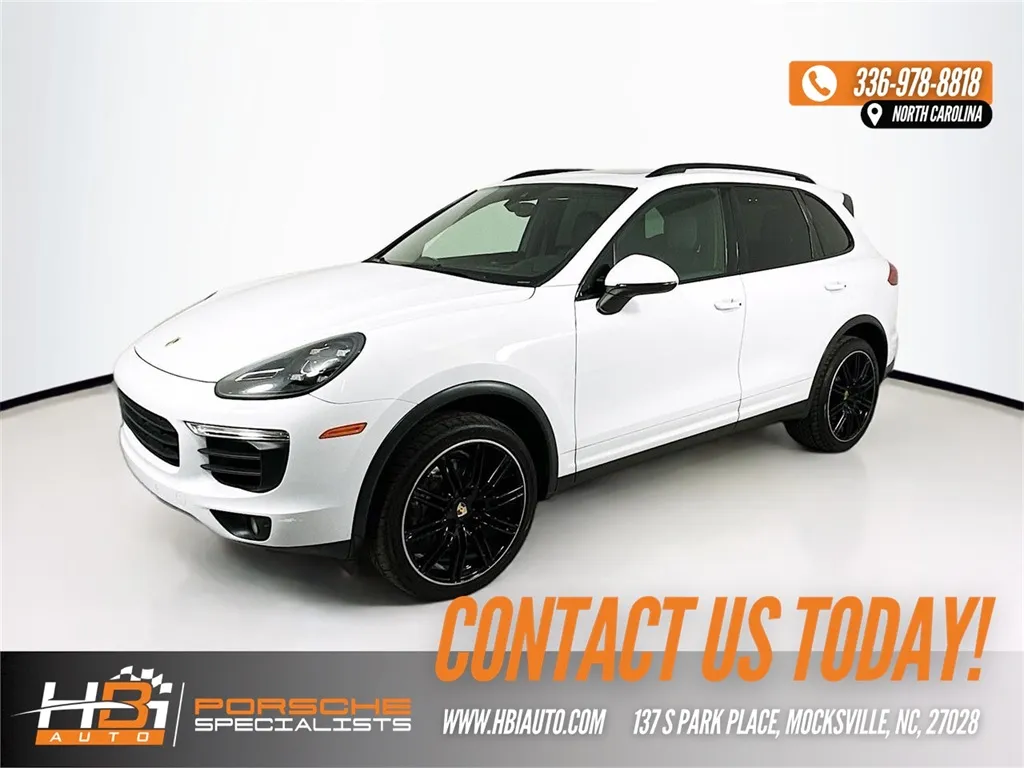 2018 Porsche Cayenne S