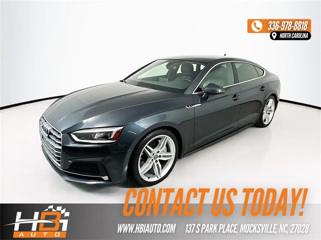 Gray 2018 Audi A5 2.0T Premium Plus for sale in Mocksville, NC