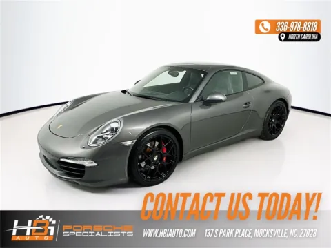 Gray 2012 Porsche 911 Carrera S for sale in Mocksville, NC