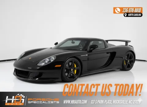 Black 2005 Porsche Carrera GT for sale in Mocksville, NC