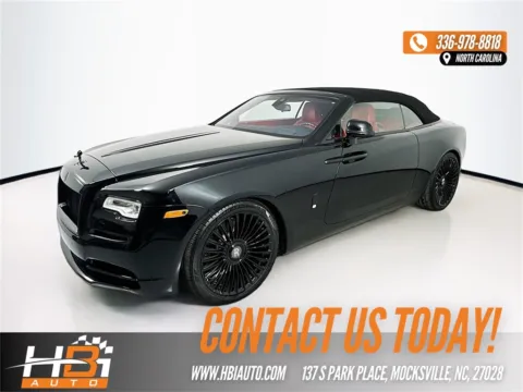 Black 2018 Rolls-Royce Dawn for sale in Mocksville, NC