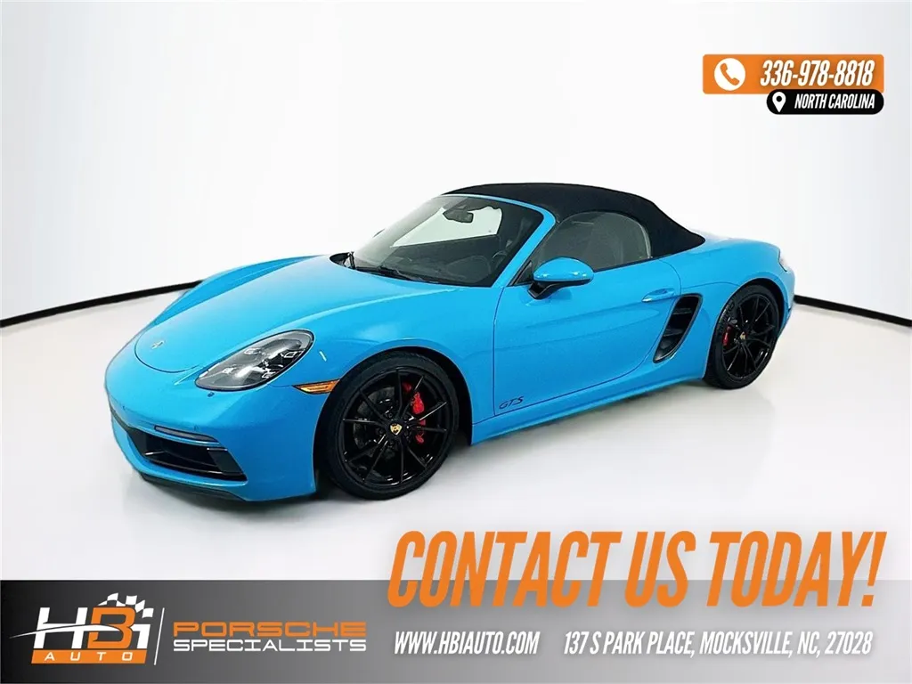 2018 Porsche 718 Boxster GTS
