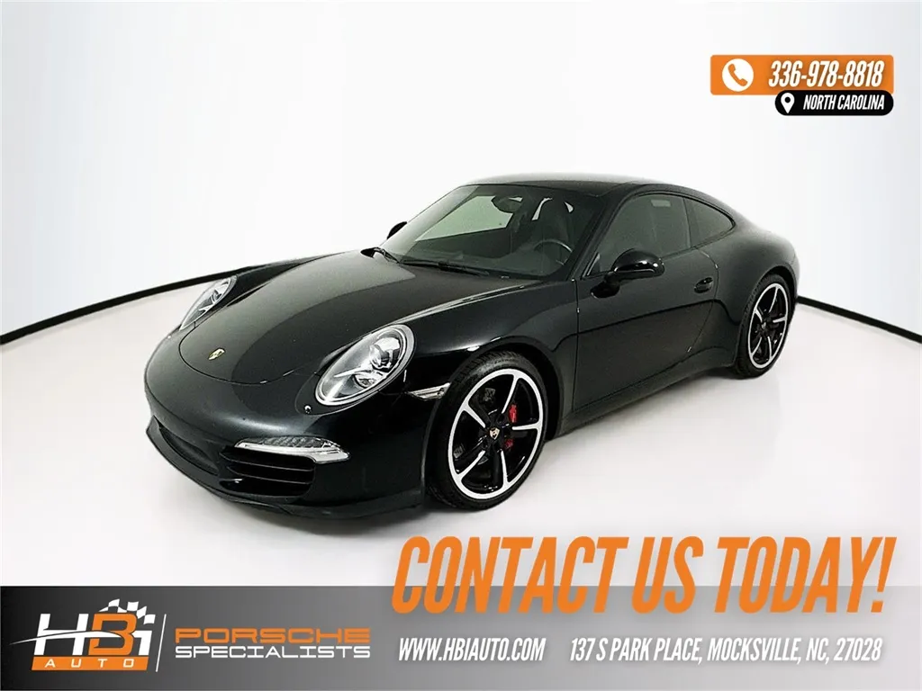 Black 2015 Porsche 911 Carrera S for sale in Mocksville, NC