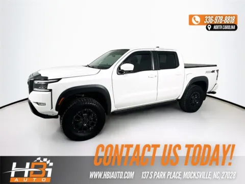 White 2022 Nissan Frontier PRO-4X for sale in Mocksville, NC