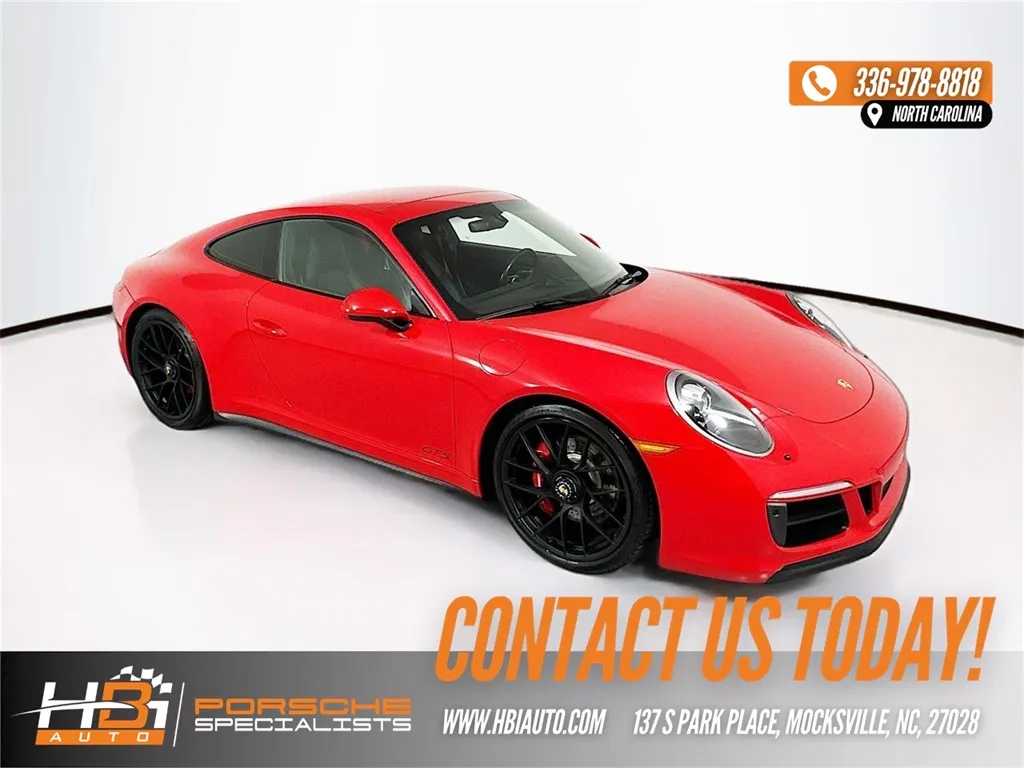 2018 Porsche 911 Carrera GTS