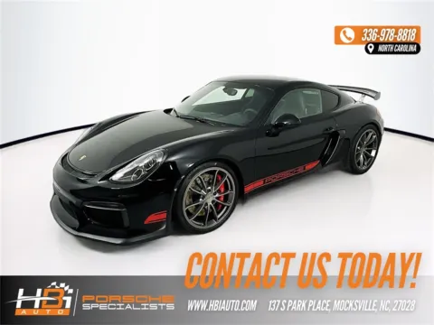 Black 2016 Porsche Cayman GT4 for sale in Mocksville, NC