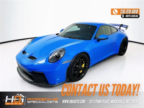 Blue 2022 Porsche 911 GT3 for sale in Mocksville, NC