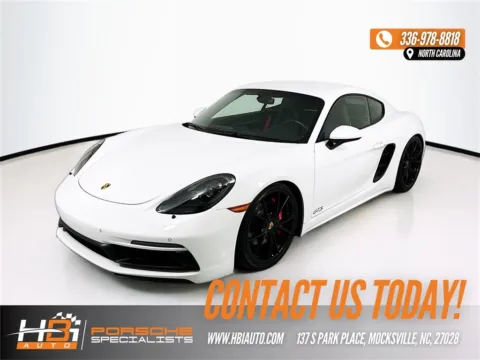 White 2019 Porsche 718 Cayman GTS for sale in Mocksville, NC