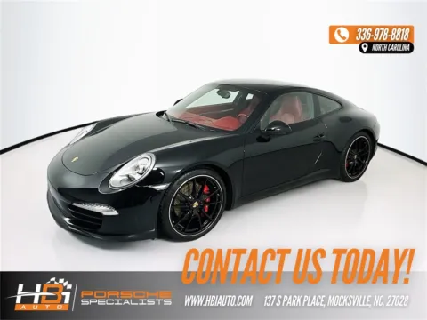 Black 2012 Porsche 911 Carrera S for sale in Mocksville, NC