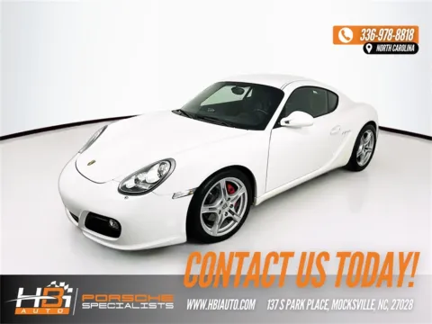 White 2011 Porsche Cayman S for sale in Mocksville, NC