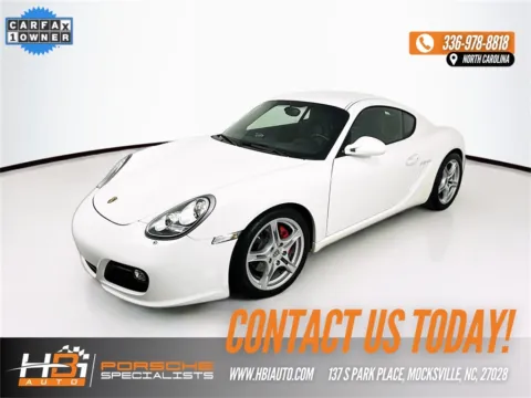 White 2011 Porsche Cayman S for sale in Mocksville, NC
