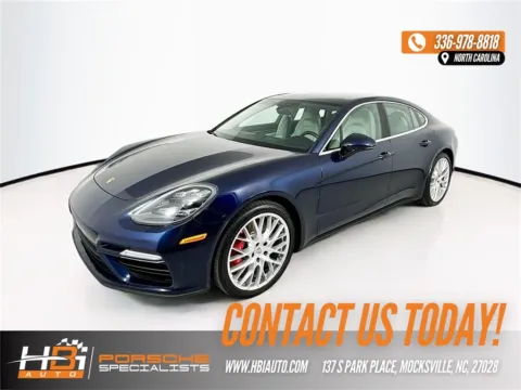 Blue 2018 Porsche Panamera Turbo for sale in Mocksville, NC