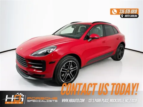 Red 2020 Porsche Macan S for sale in Mocksville, NC