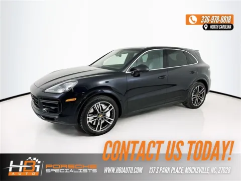 Black 2020 Porsche Cayenne Turbo for sale in Mocksville, NC