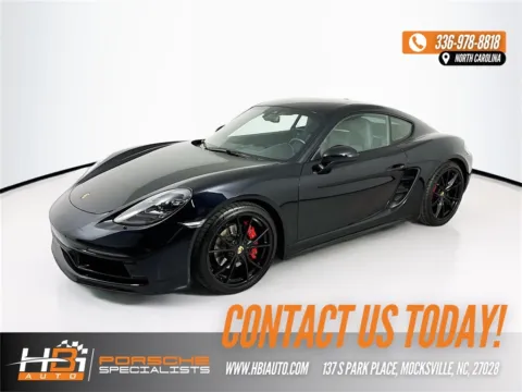 Black 2018 Porsche 718 Cayman GTS for sale in Mocksville, NC