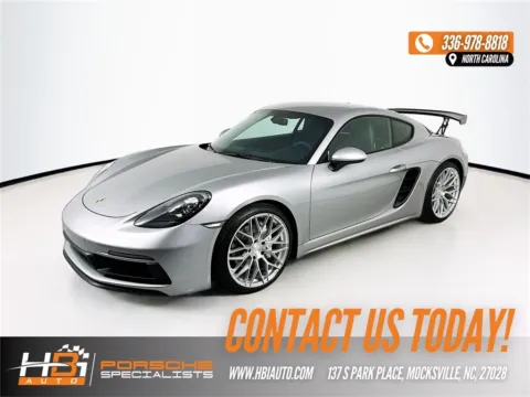 Silver 2018 Porsche 718 Cayman GTS for sale in Mocksville, NC
