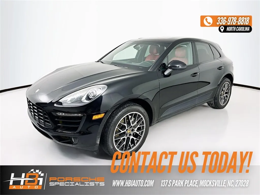 Black 2016 Porsche Macan S for sale in Mocksville, NC