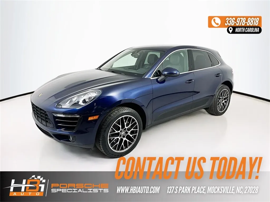 Blue 2018 Porsche Macan S for sale in Mocksville, NC