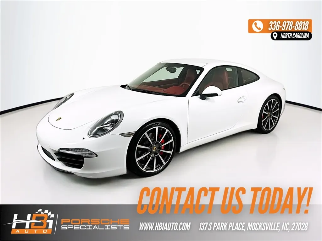 White 2013 Porsche 911 Carrera S for sale in Mocksville, NC