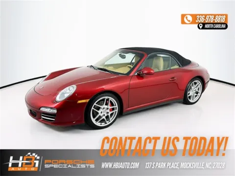 Red 2009 Porsche 911 Carrera S for sale in Mocksville, NC