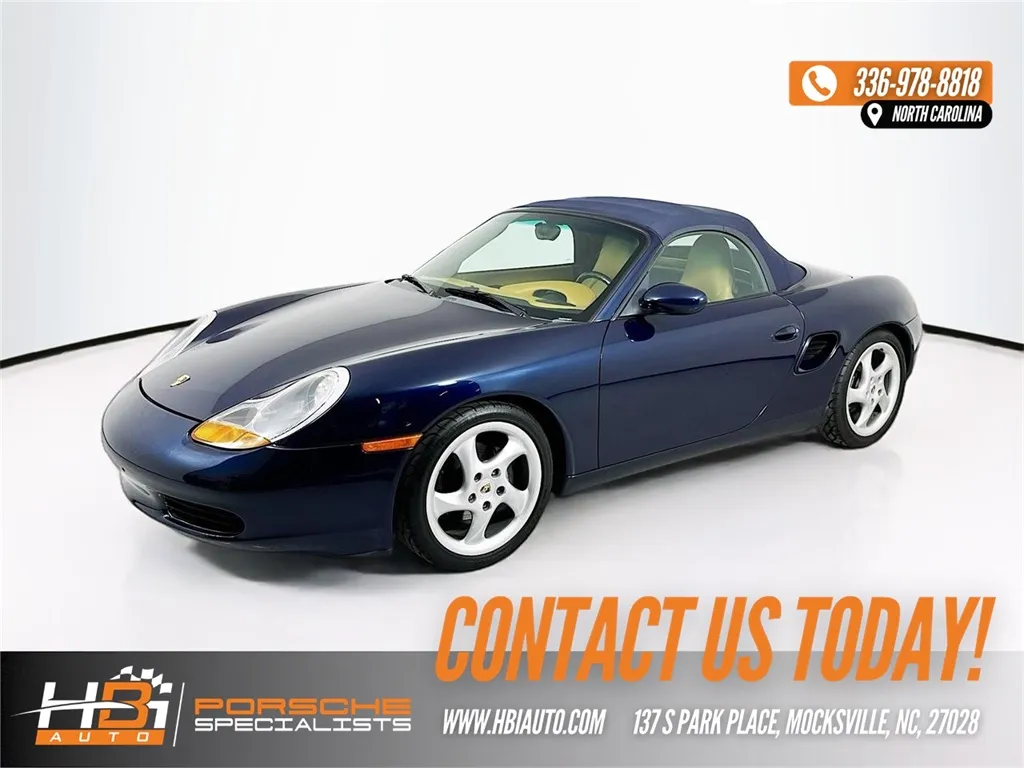 Blue 2000 Porsche Boxster for sale in Mocksville, NC