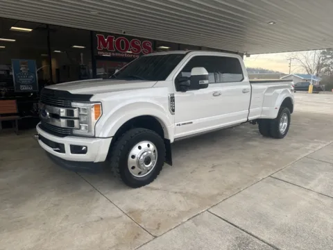 White 2018 Ford F-450SD Limited for sale in South Pittsburg, TN