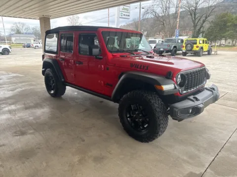 Another view of 2024 Jeep Wrangler Willys for sale in South Pittsburg, TN at Moss Motor Company