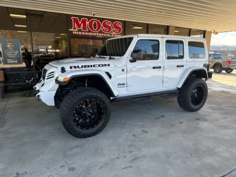 White 2019 Jeep Wrangler Unlimited Rubicon for sale in South Pittsburg, TN
