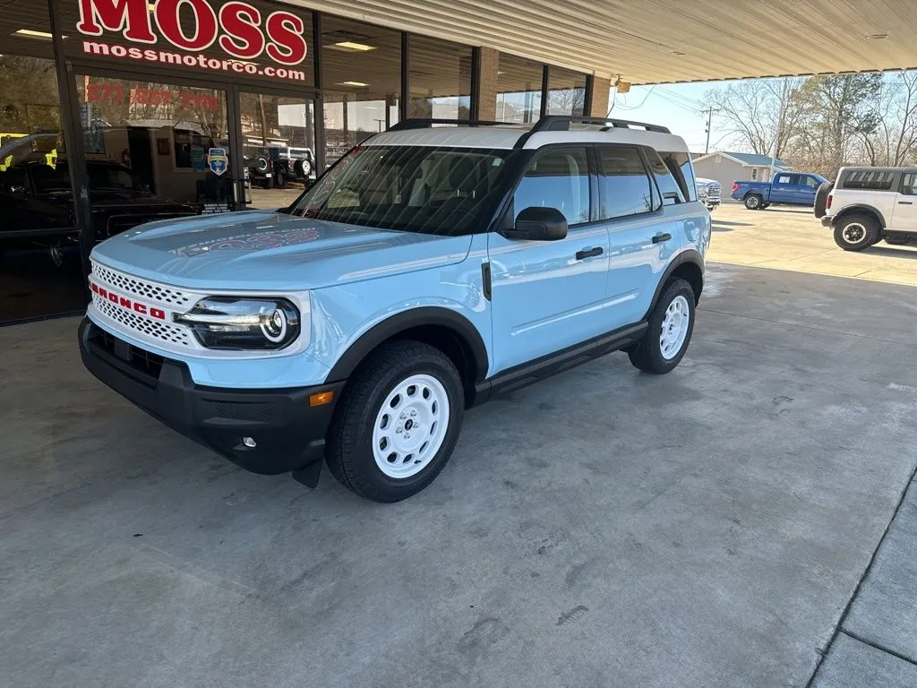Blue 2026 Ford Bronco Sport Heritage for sale in South Pittsburg, TN