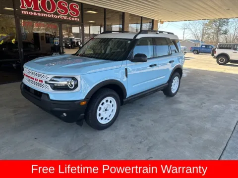 Blue 2026 Ford Bronco Sport Heritage for sale in South Pittsburg, TN