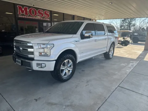 White 2016 Ford F-150 Platinum for sale in South Pittsburg, TN