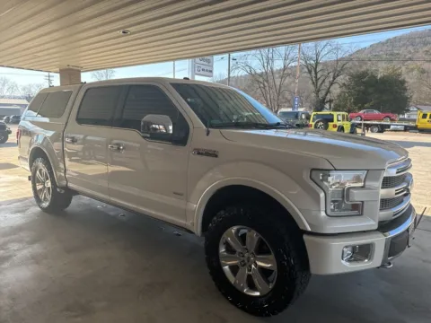 Another view of 2016 Ford F-150 Platinum for sale in South Pittsburg, TN at Moss Motor Company