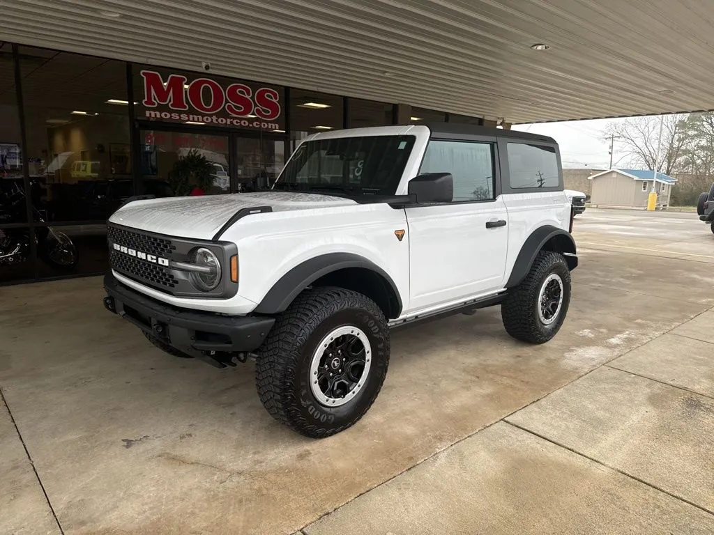 White 2024 Ford Bronco Badlands for sale in South Pittsburg, TN