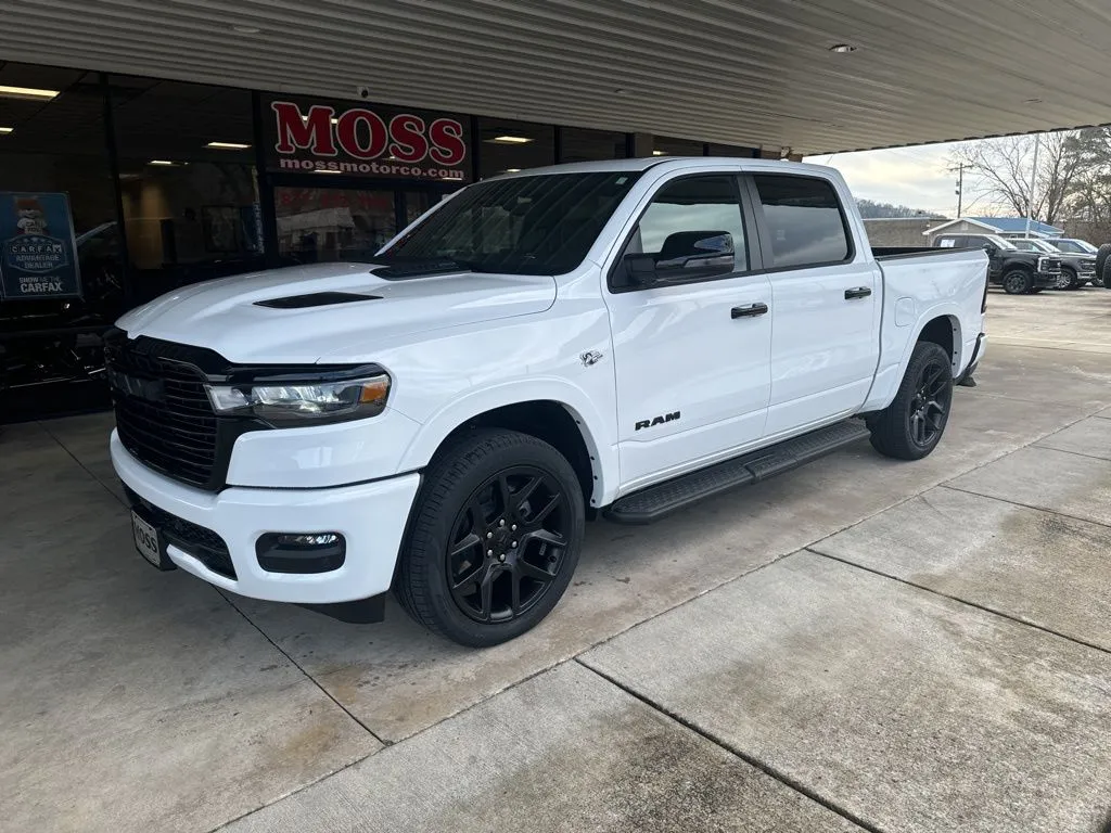 White 2026 Ram 1500 Laramie for sale in South Pittsburg, TN