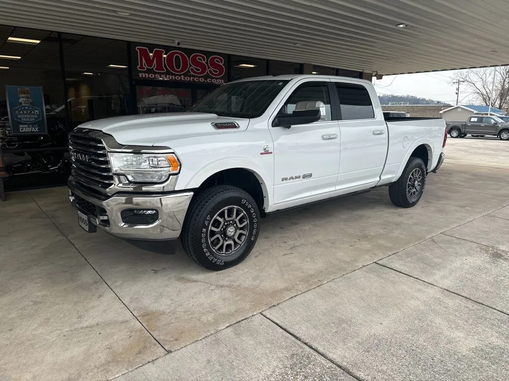 White 2022 Ram 3500 Laramie Longhorn for sale in South Pittsburg, TN