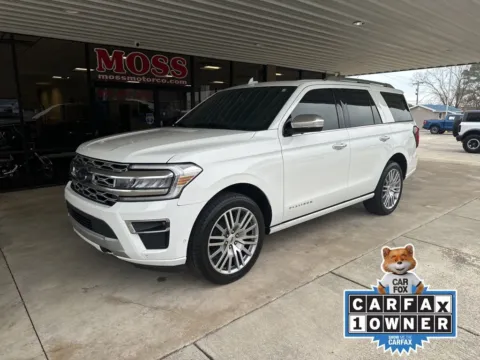 White 2022 Ford Expedition Platinum for sale in South Pittsburg, TN