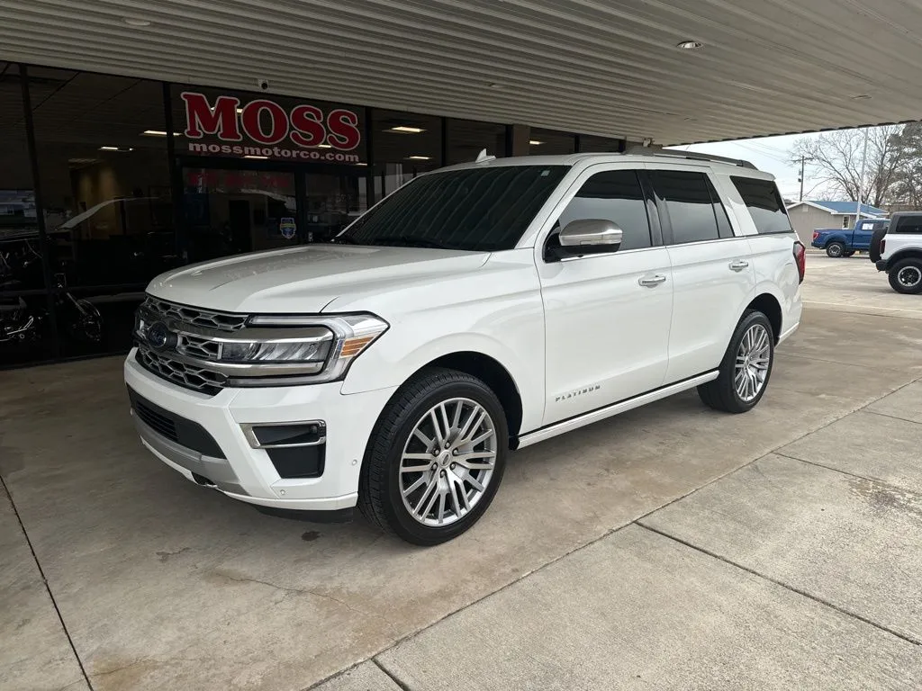White 2022 Ford Expedition Platinum for sale in South Pittsburg, TN