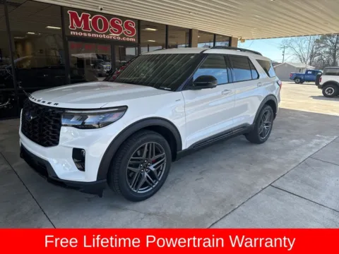 White 2026 Ford Explorer ST-Line for sale in South Pittsburg, TN
