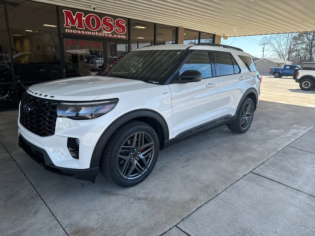 White 2026 Ford Explorer ST-Line for sale in South Pittsburg, TN