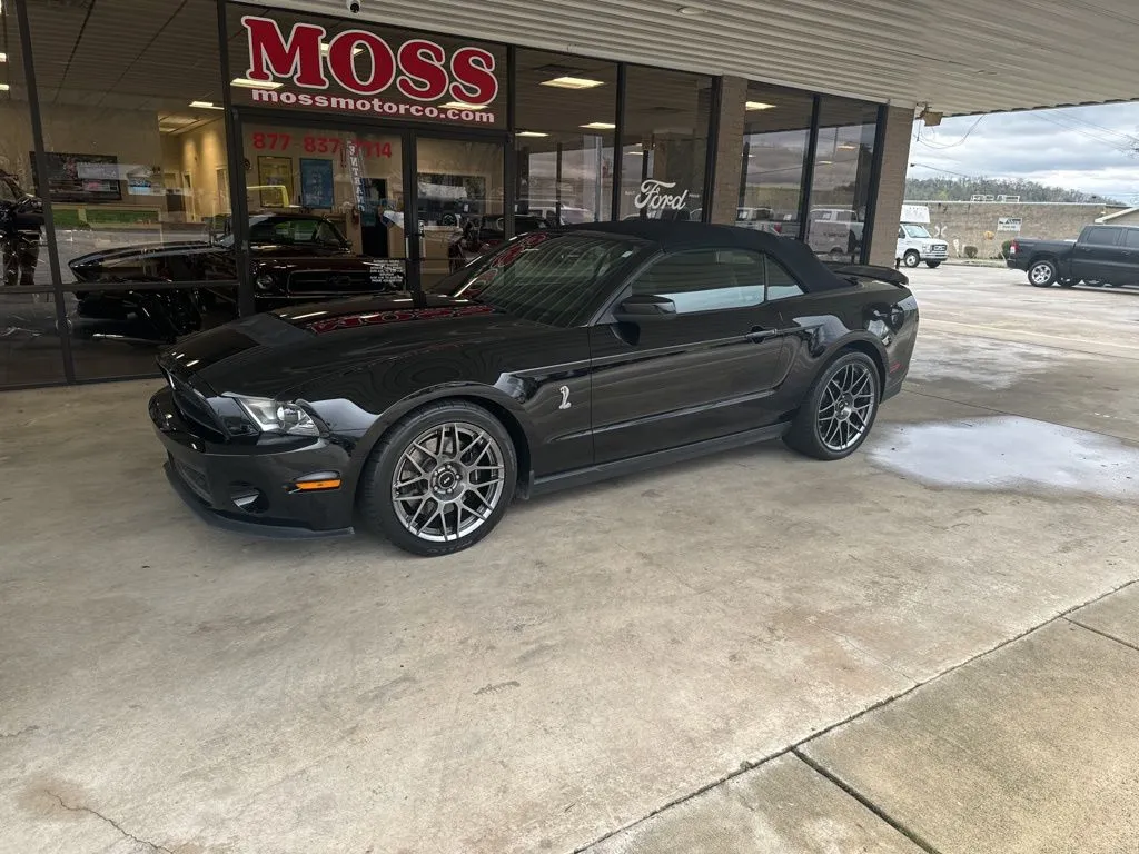 Black 2012 Ford Mustang Shelby GT500 for sale in South Pittsburg, TN