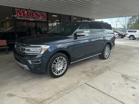 Blue 2023 Ford Expedition Platinum for sale in South Pittsburg, TN