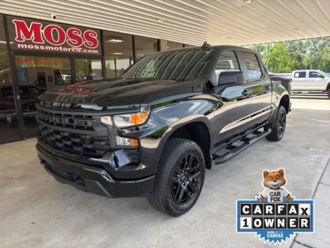 Black 2025 Chevrolet Silverado 1500 Custom Trail Boss for sale in South Pittsburg, TN