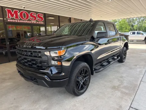 Black 2025 Chevrolet Silverado 1500 Custom Trail Boss for sale in South Pittsburg, TN