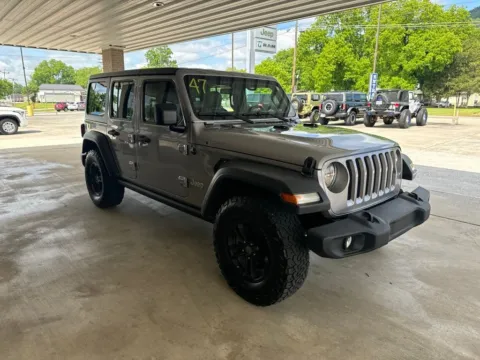 Another view of 2018 Jeep Wrangler Unlimited Sport for sale in South Pittsburg, TN at Moss Motor Company